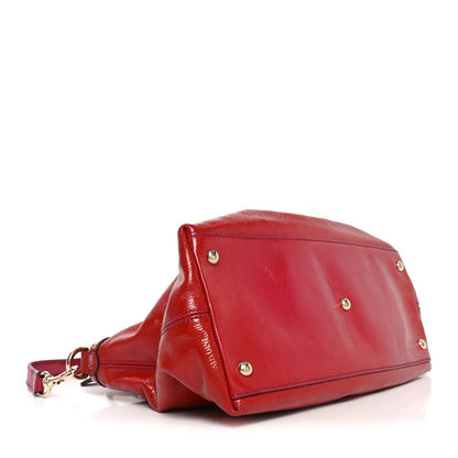 Small Satchel Bag - Red