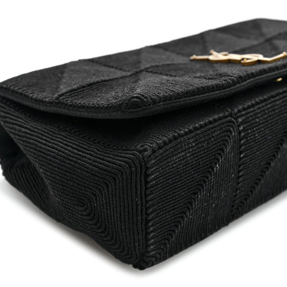 Medium Quilted Handbag - Black