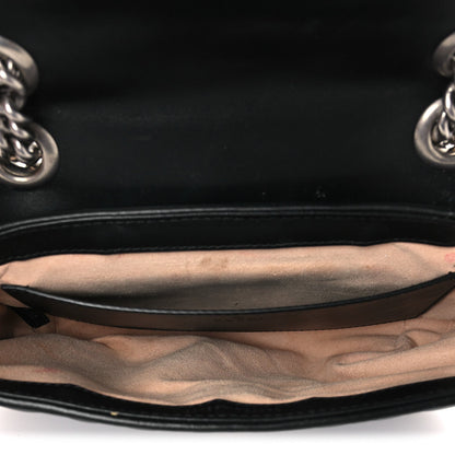 Mini Calfskin Shoulder Bag - Black