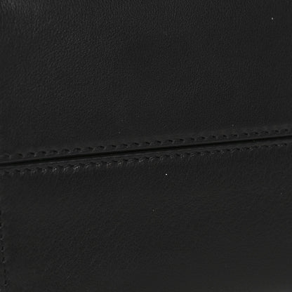 Small Calfskin Handbag - Black