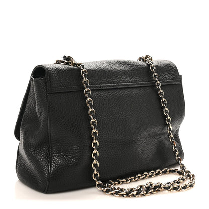 Medium Calfskin Handbag - Black