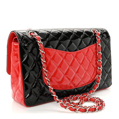 Medium Quilted Calfskin Flap Shoulder Bag - Black