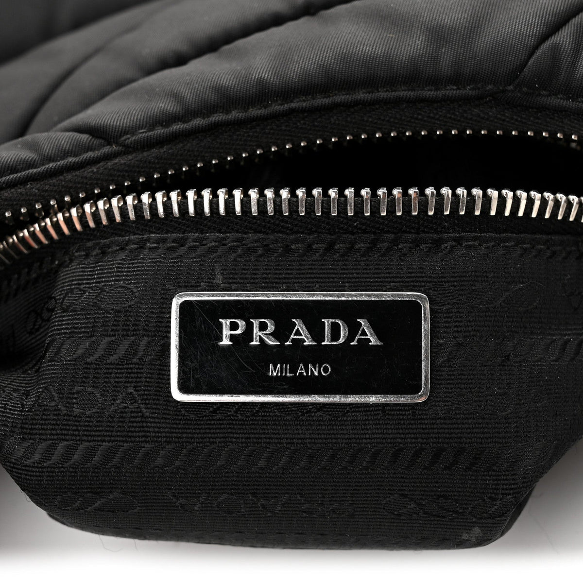 Nylon Shoulder Bag - Black