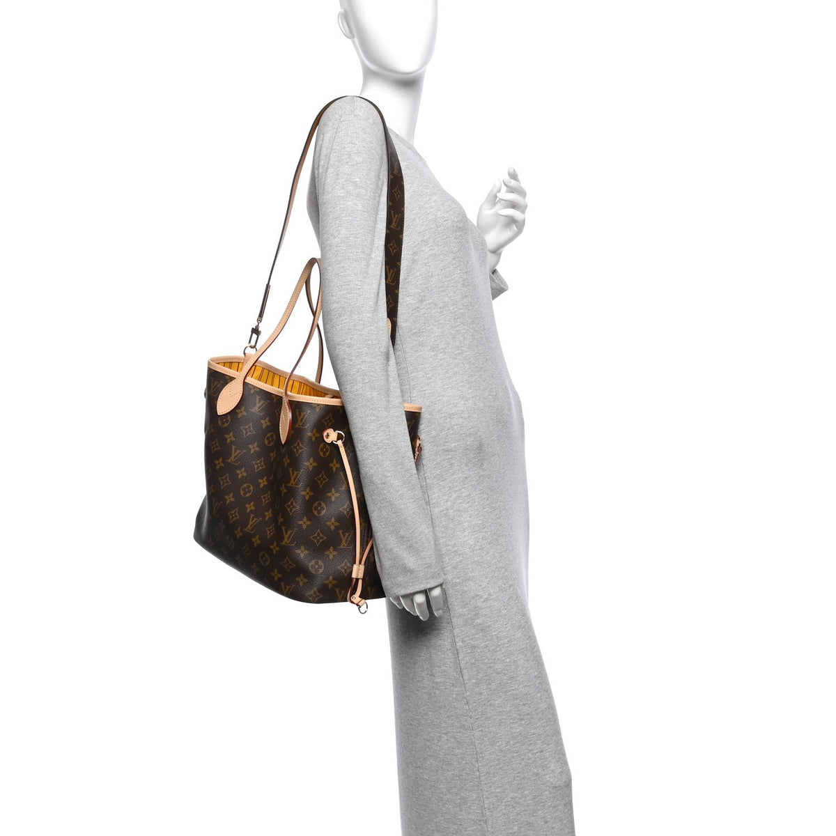 Monogram Inside Out Neverfull Bandoulier Handbag