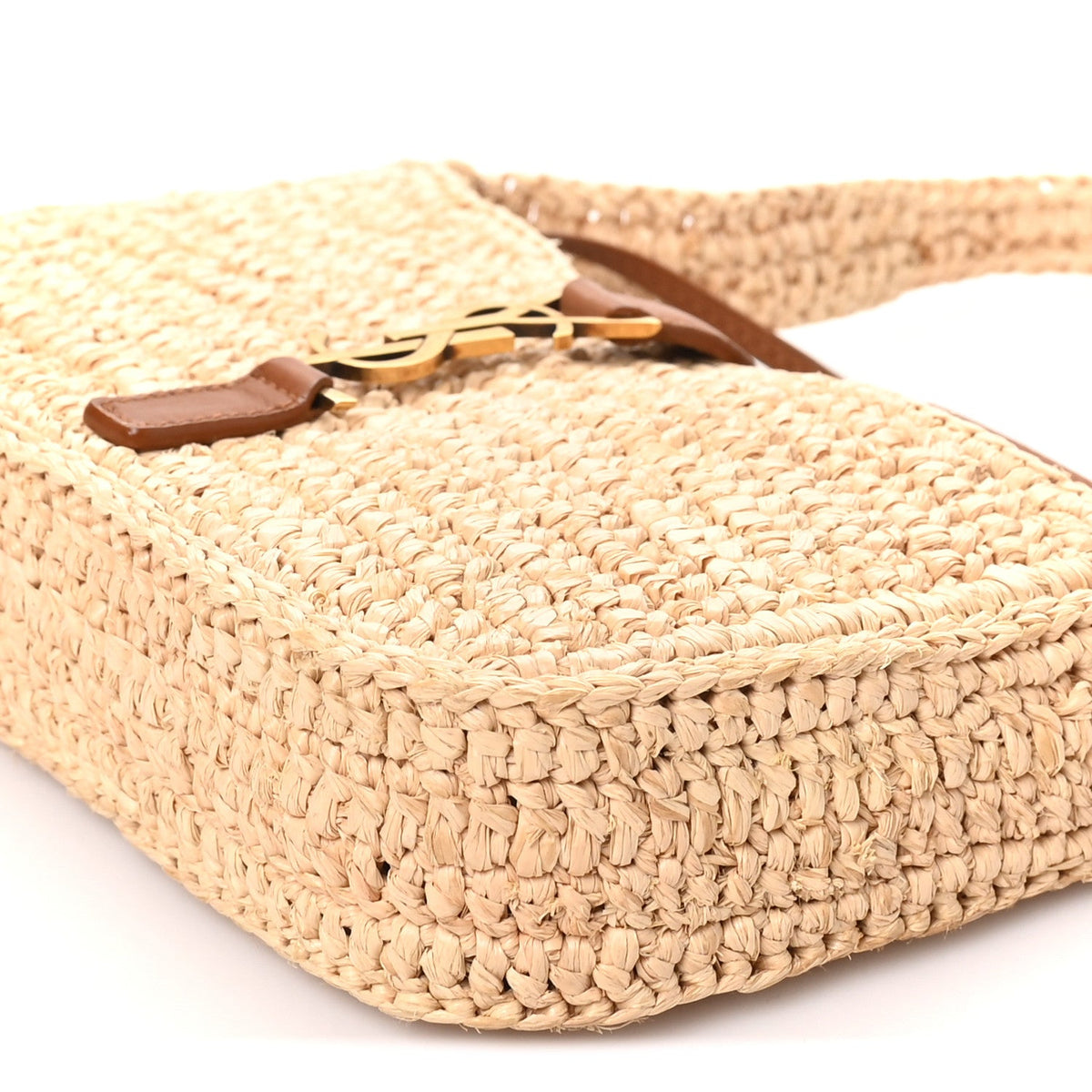 Mini Calfskin Hobo Bag - Natural