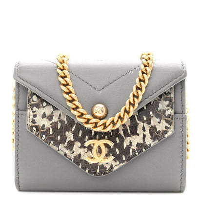Calfskin Handbag - Grey