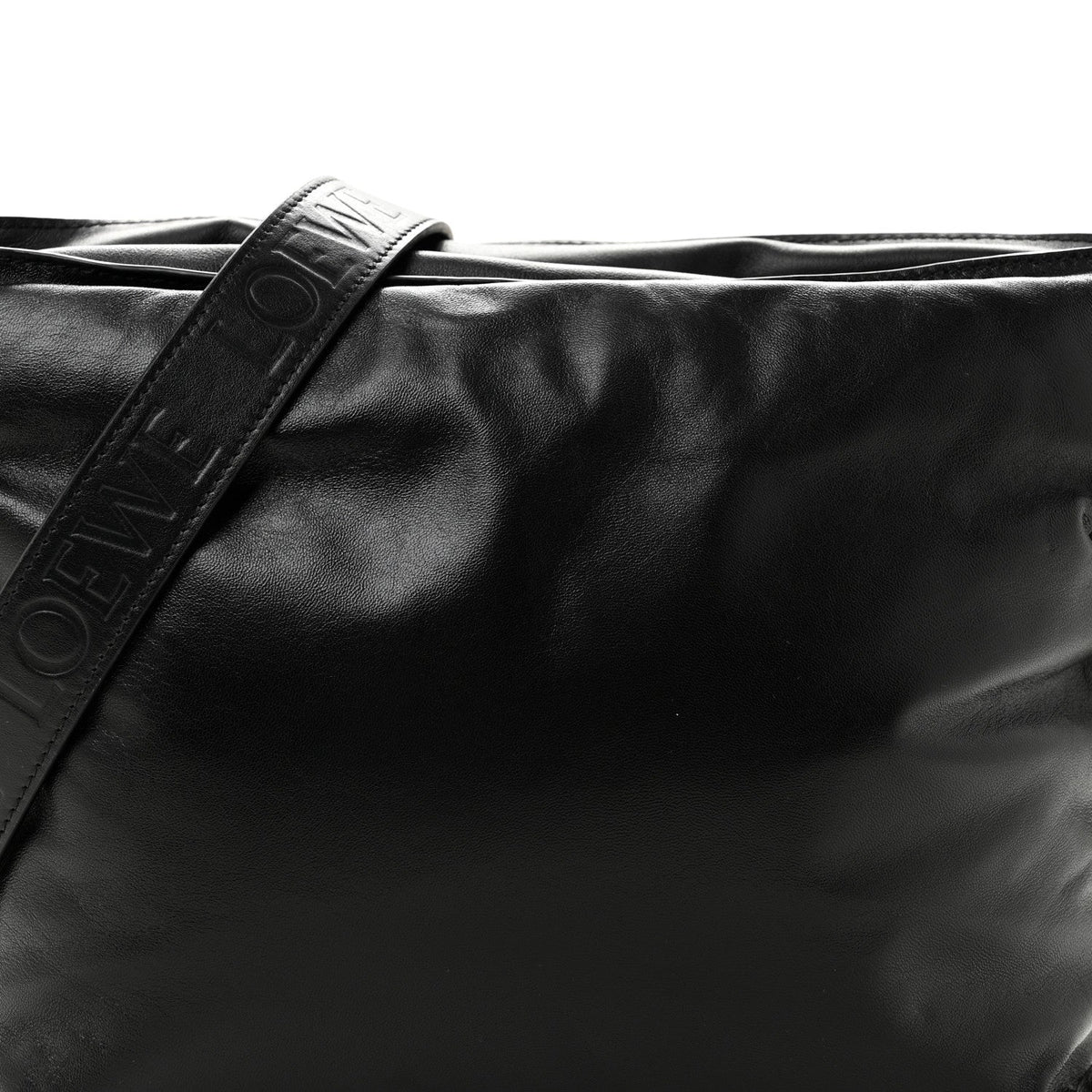 Lambskin Nappa Clutch Bag - Black