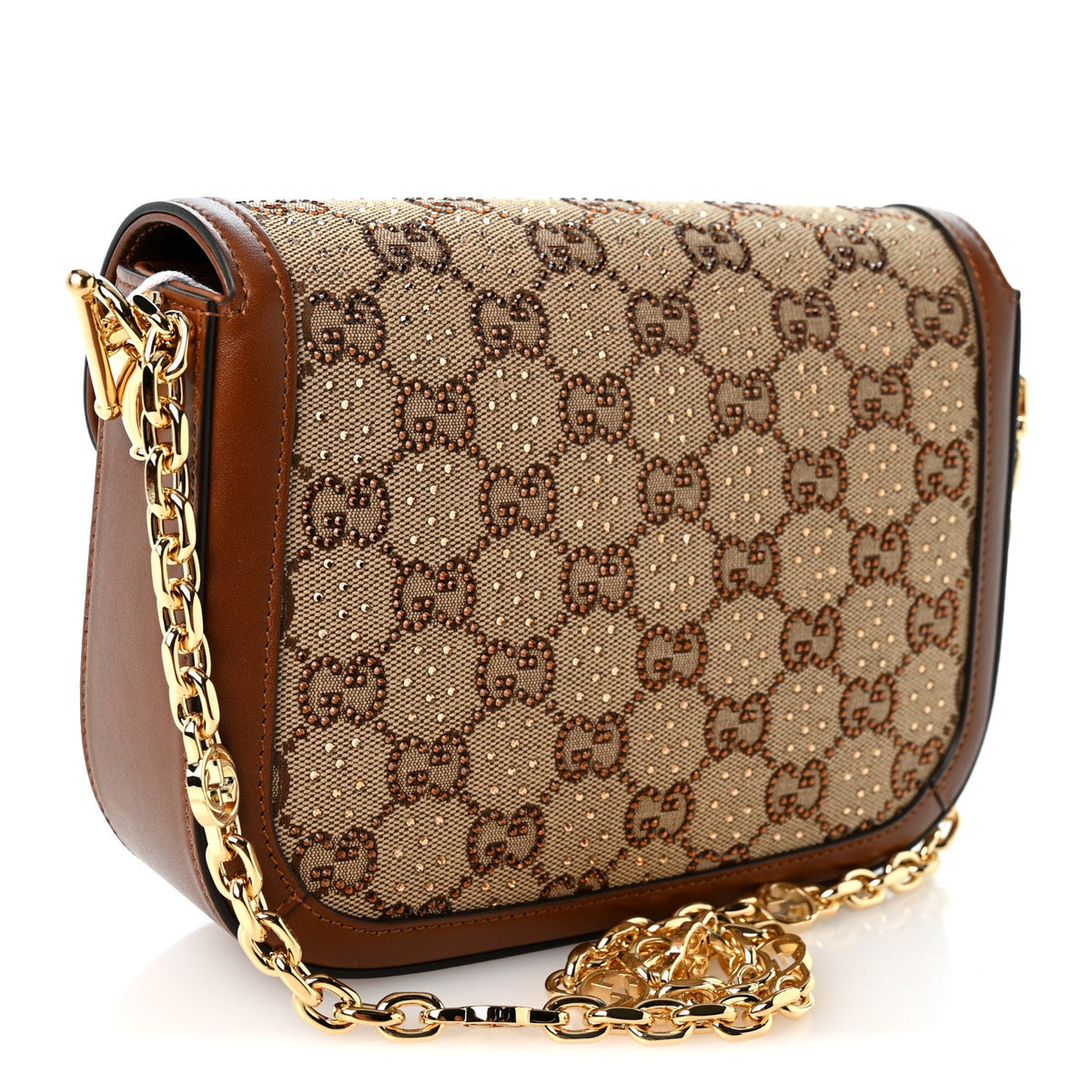 Mini Calfskin Canvas Shoulder Bag