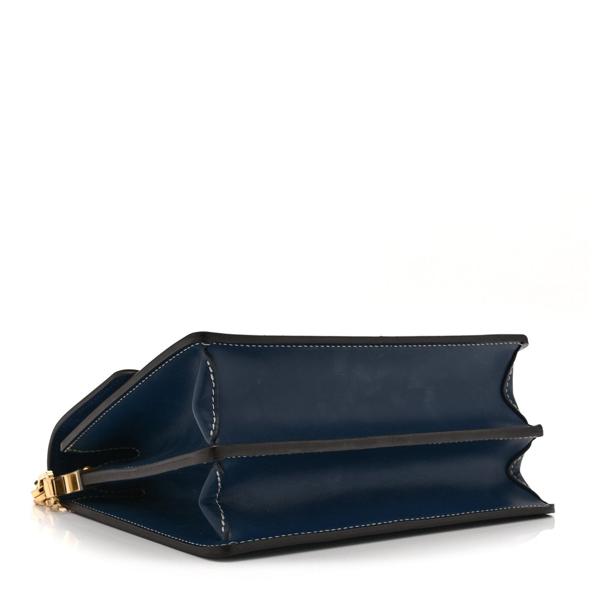 Denim Monogram Jacquard Dauphine Mm Bleu Handbag