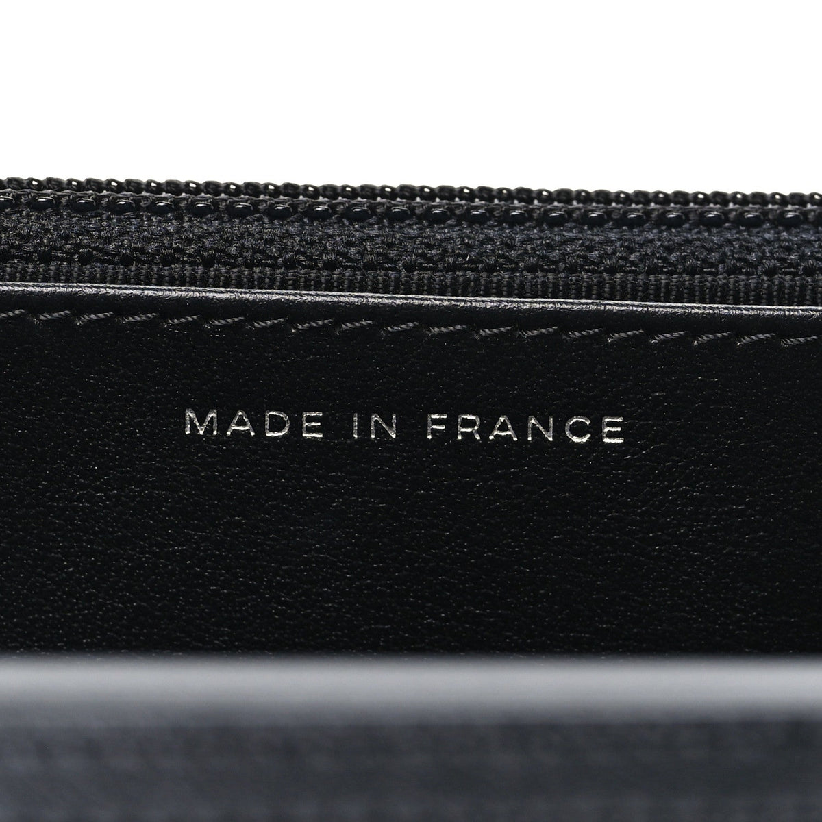 Quilted Calfskin Wallet Bag - Black