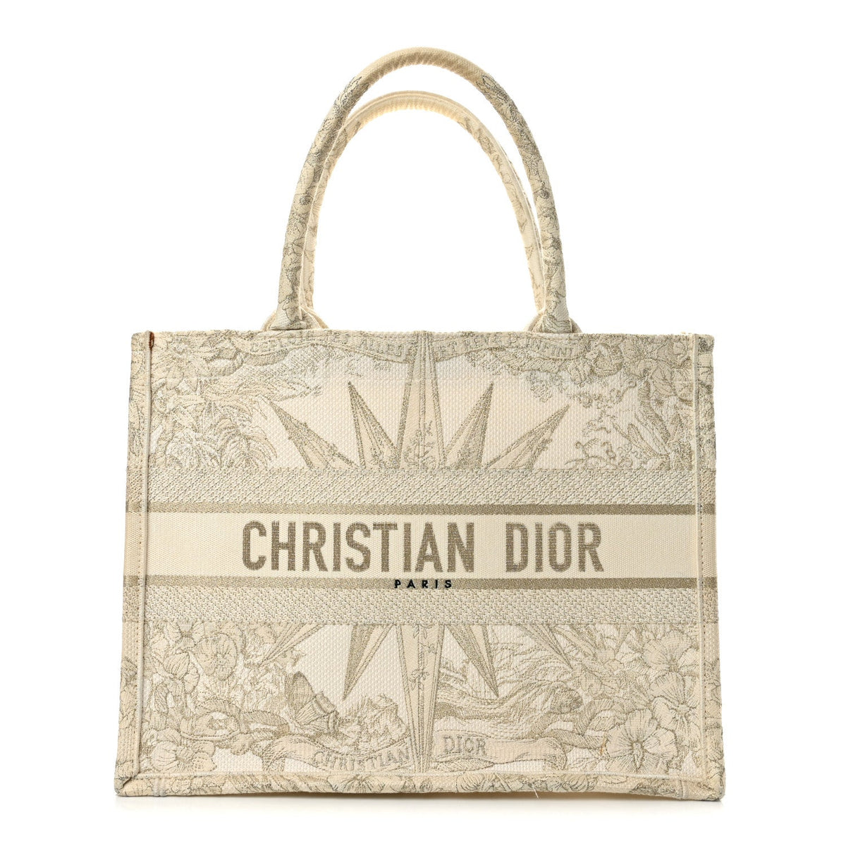 Medium Canvas Tote Bag - Red