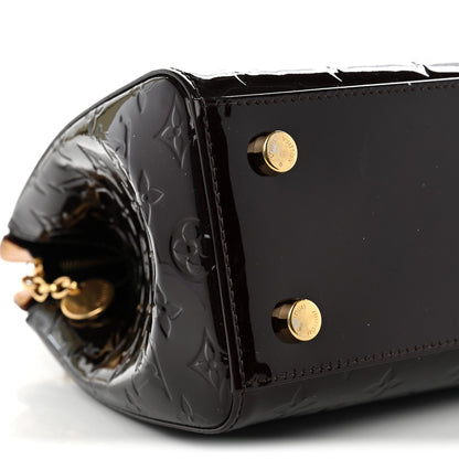 Vernis Brea Mm Amarante Handbag