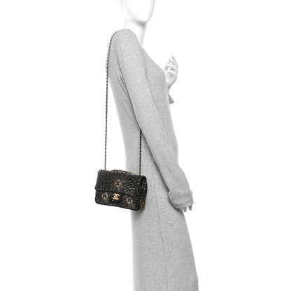 Flap Shoulder Bag - Black