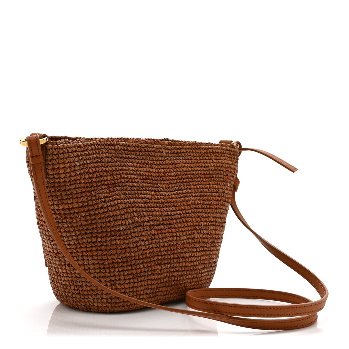 Calfskin Handbag - Gold