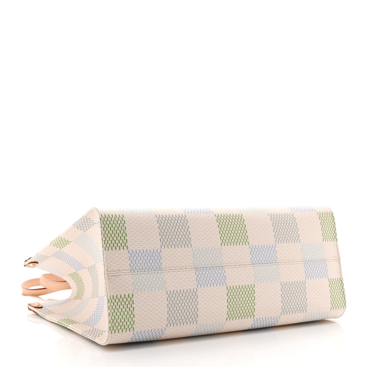 Damier Giant Onthego Mm Pistachio Handbag