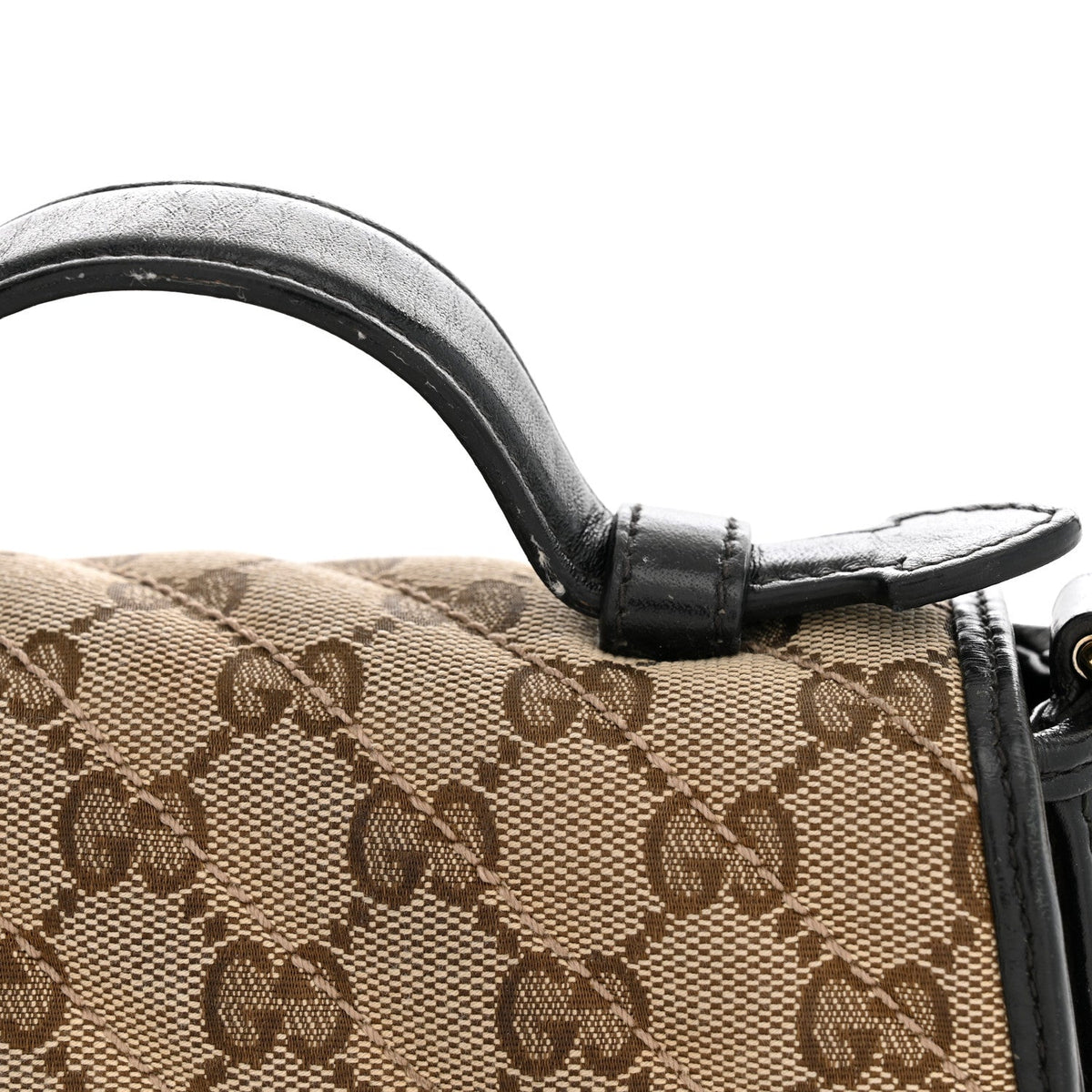 Mini Calfskin Shoulder Bag - Beige