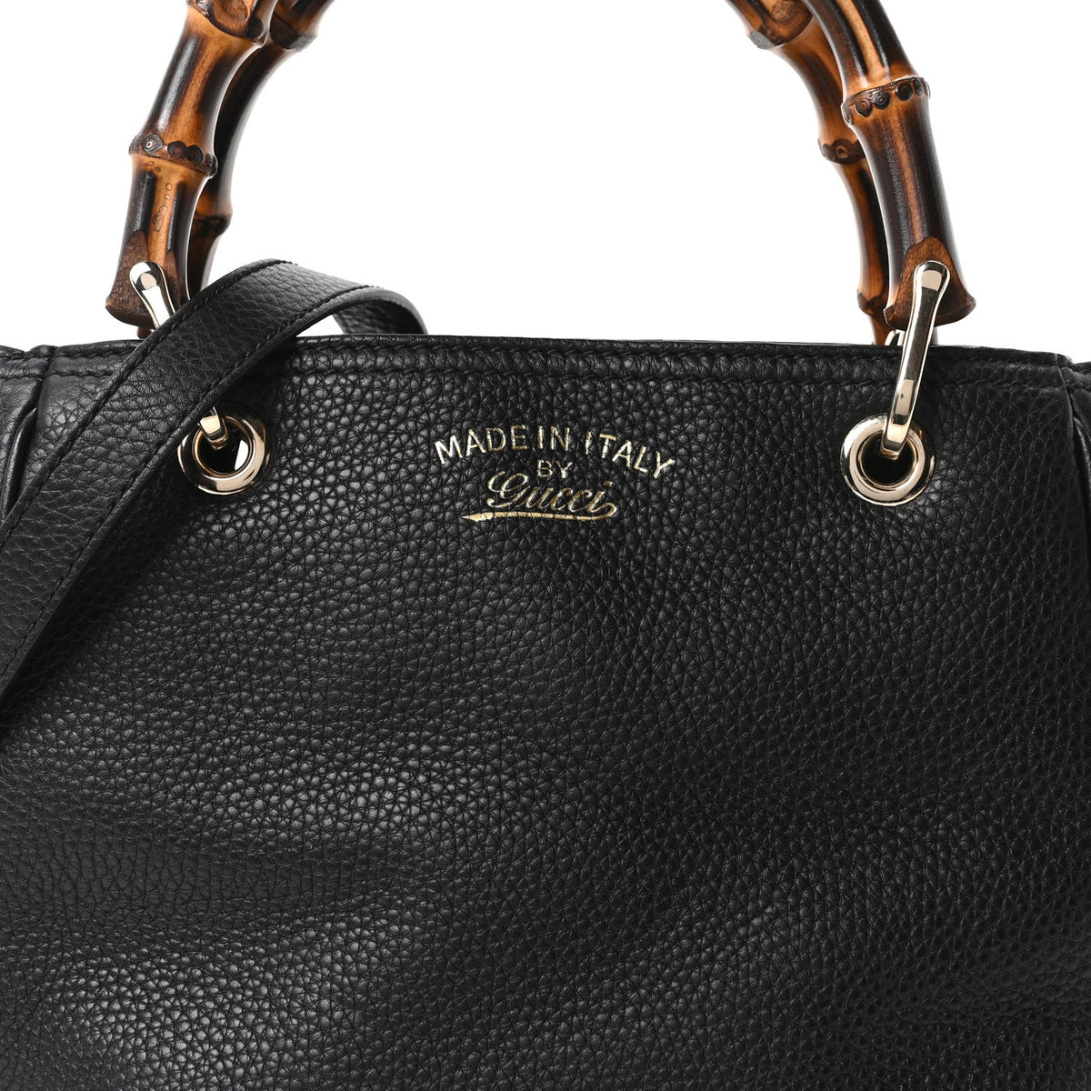 Small Calfskin Tote Bag - Black