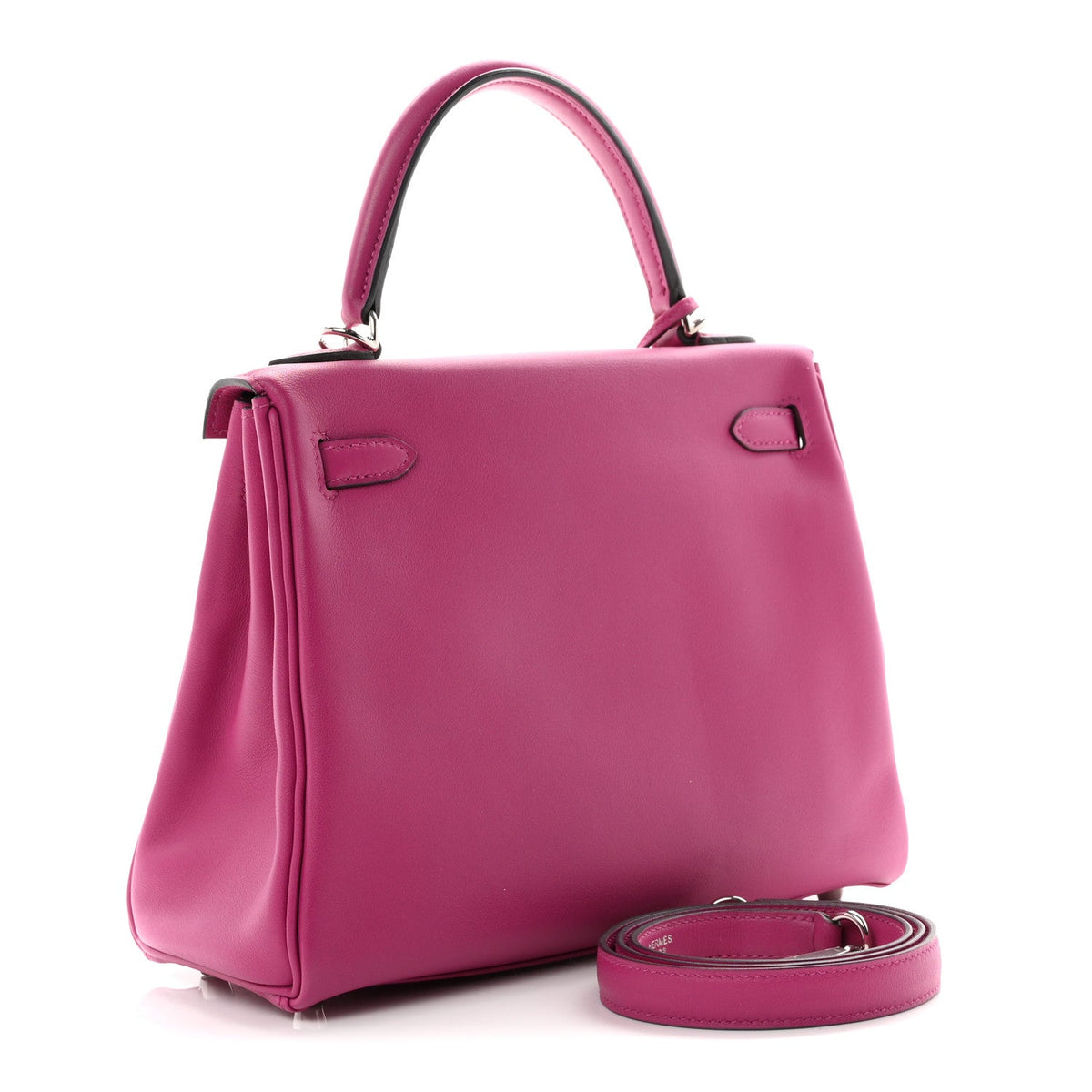 Swift Kelly Retourne 25 Rose Pourpre Handbag