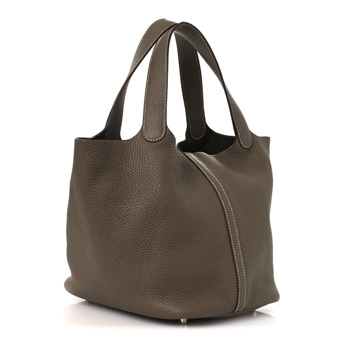 Taurillon Clemence Picotin Lock Mm Etoup Handbag