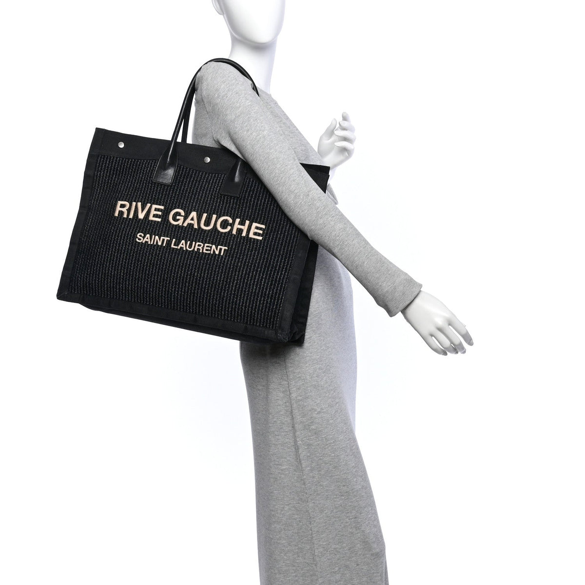 Calfskin Tote Bag - Black