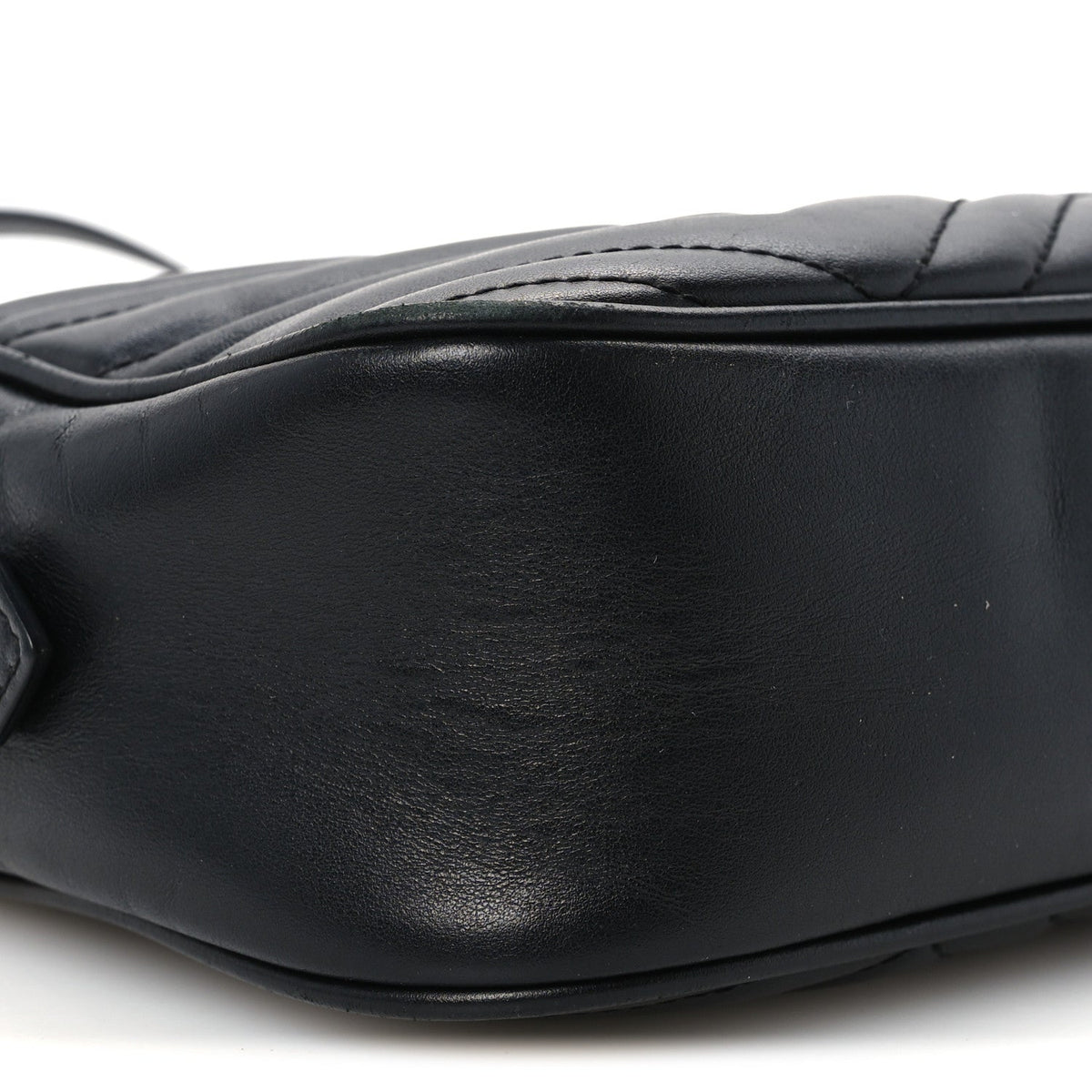 Small Calfskin Shoulder Bag - Black