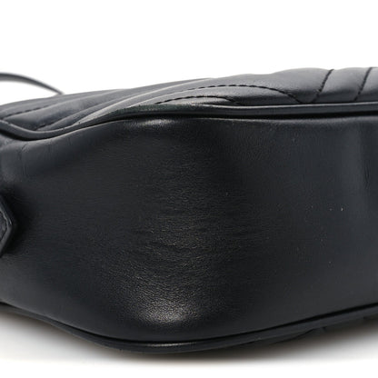 Small Calfskin Shoulder Bag - Black