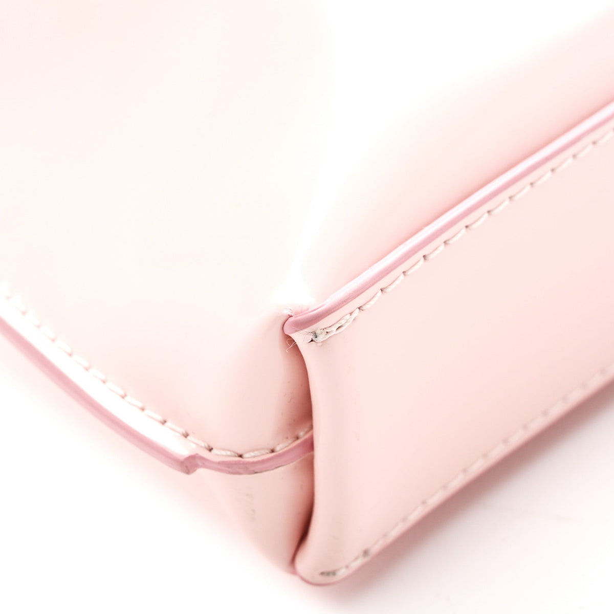 Calfskin Handbag - Pink