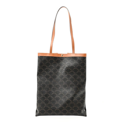Calfskin Canvas Tote Bag