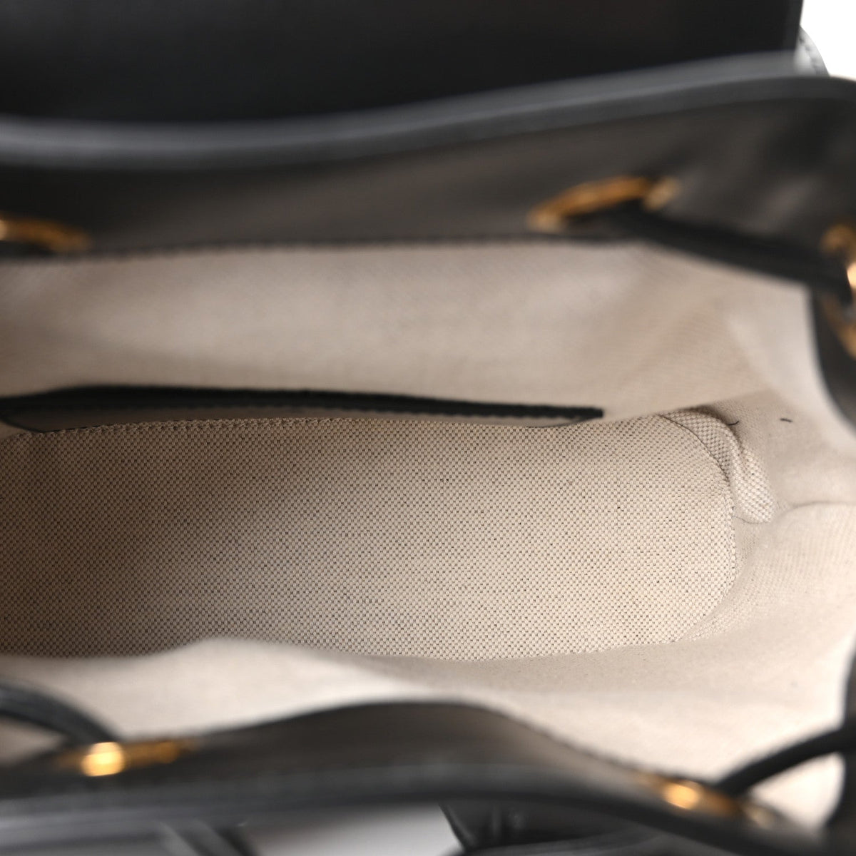 Calfskin Backpack - Black