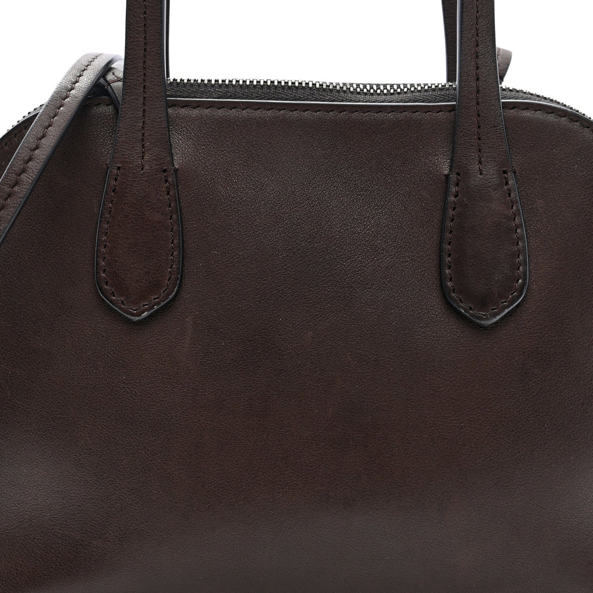 Calfskin Shoulder Bag - Grey