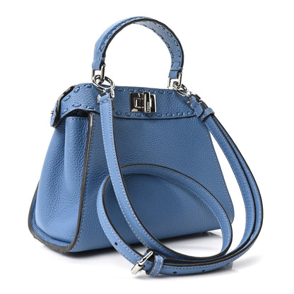 Mini Satchel Bag - Blue