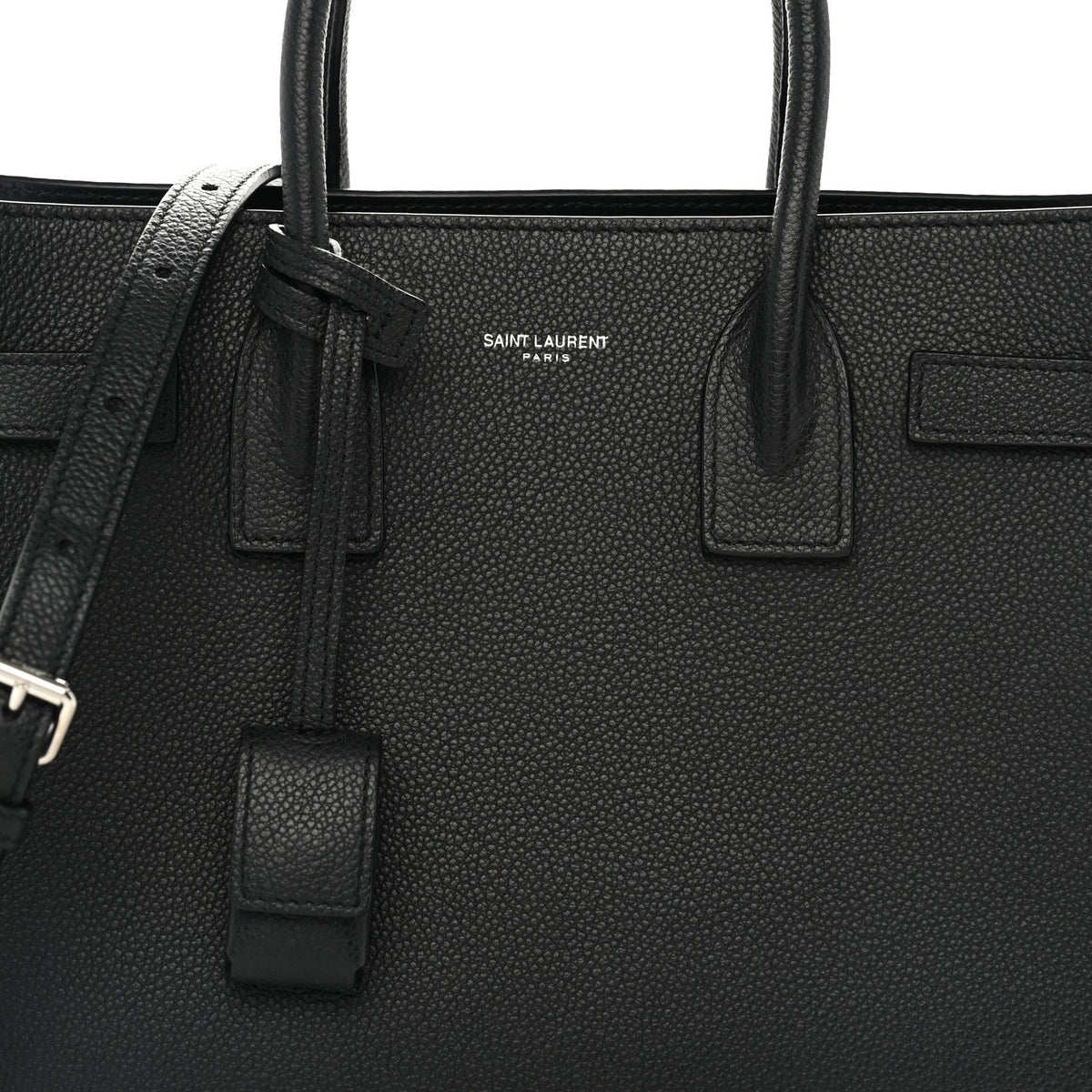 Calfskin Handbag - Black