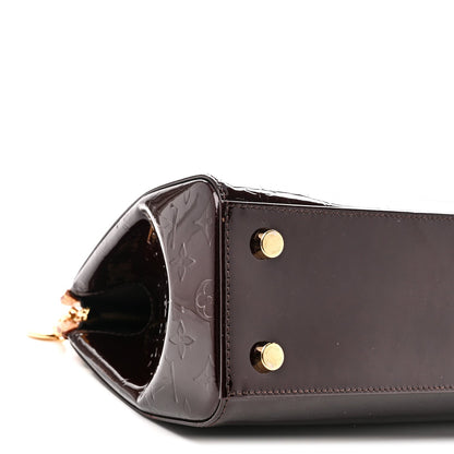 Vernis Brea Mm Amarante Handbag