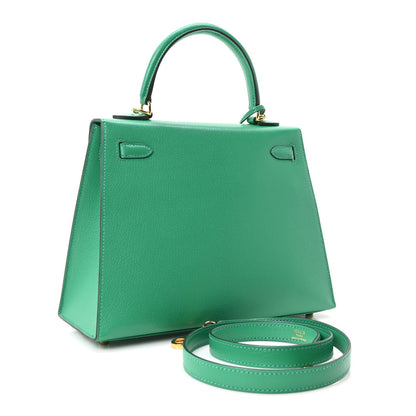 Chevre Chamkila Kelly Sellier 25 Menthe Handbag