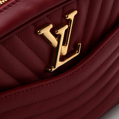 Calfskin Crossbody Bag - Red