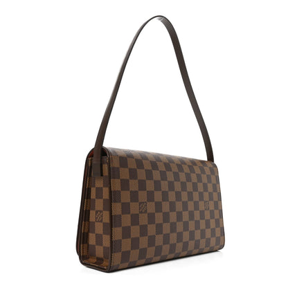 Damier Ebene Tribeca Long Handbag