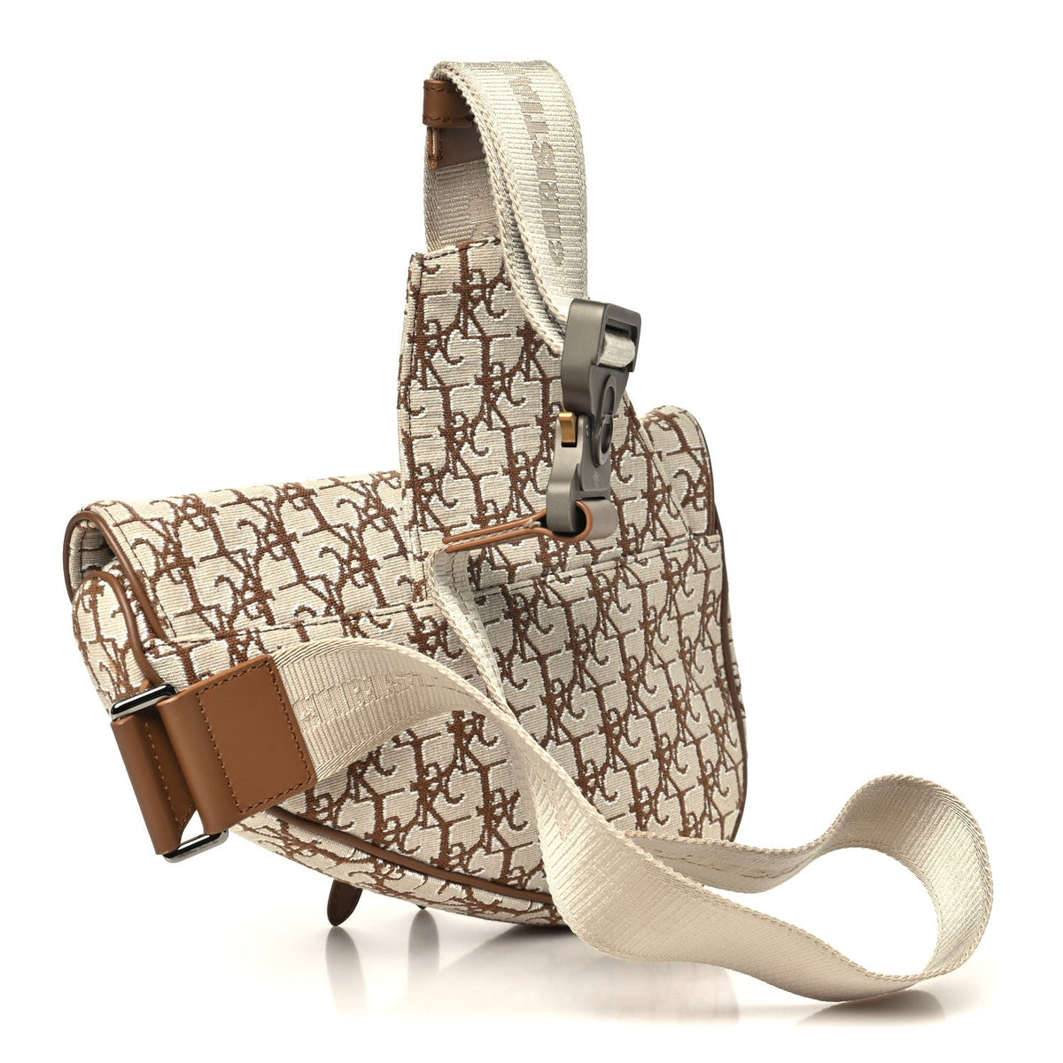 X Cactus Jack Oblique Saddle Bag Coffee Handbag