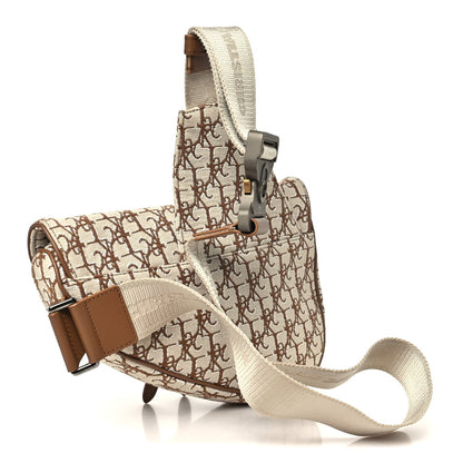 X Cactus Jack Oblique Saddle Bag Coffee Handbag