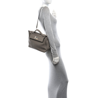 Togo Swift / 29 Etoupe Handbag