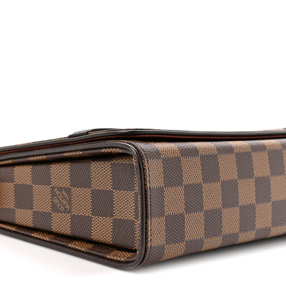 Damier Ebene Tribeca Long Handbag