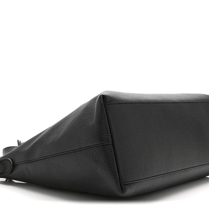 Calfskin Tote Bag - Black