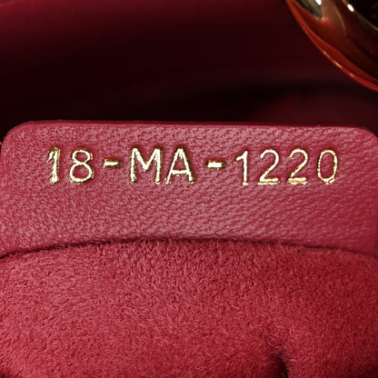 Mini Lambskin Handbag - Pink