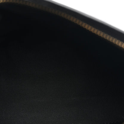 Small Quilted Lambskin Hobo Bag - Black
