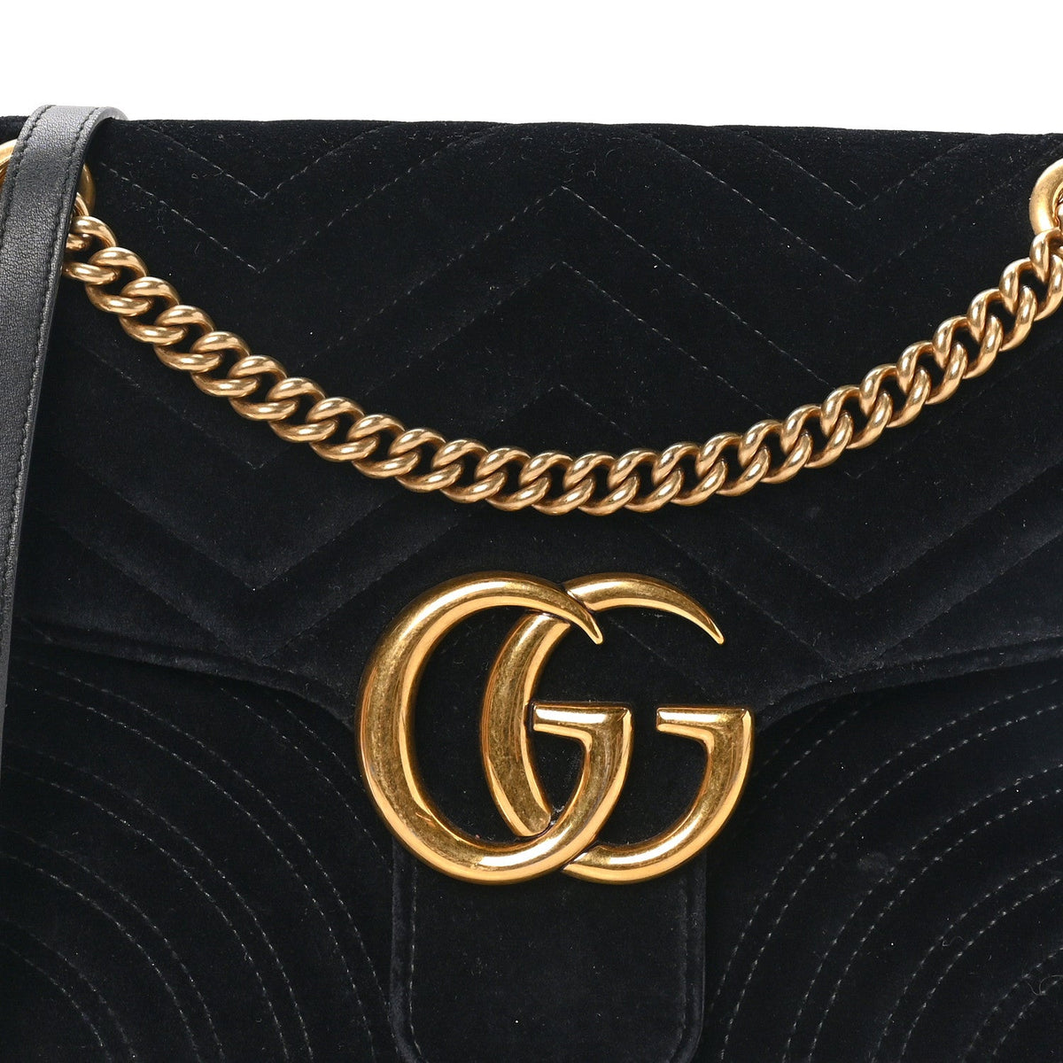 Medium Shoulder Bag - Black