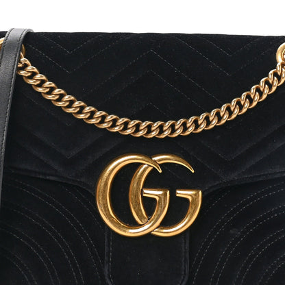 Medium Shoulder Bag - Black