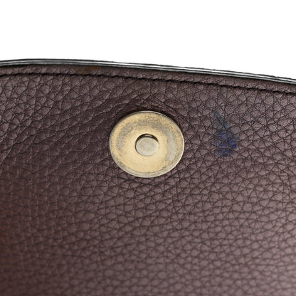 Small Calfskin Crossbody Bag - Purple