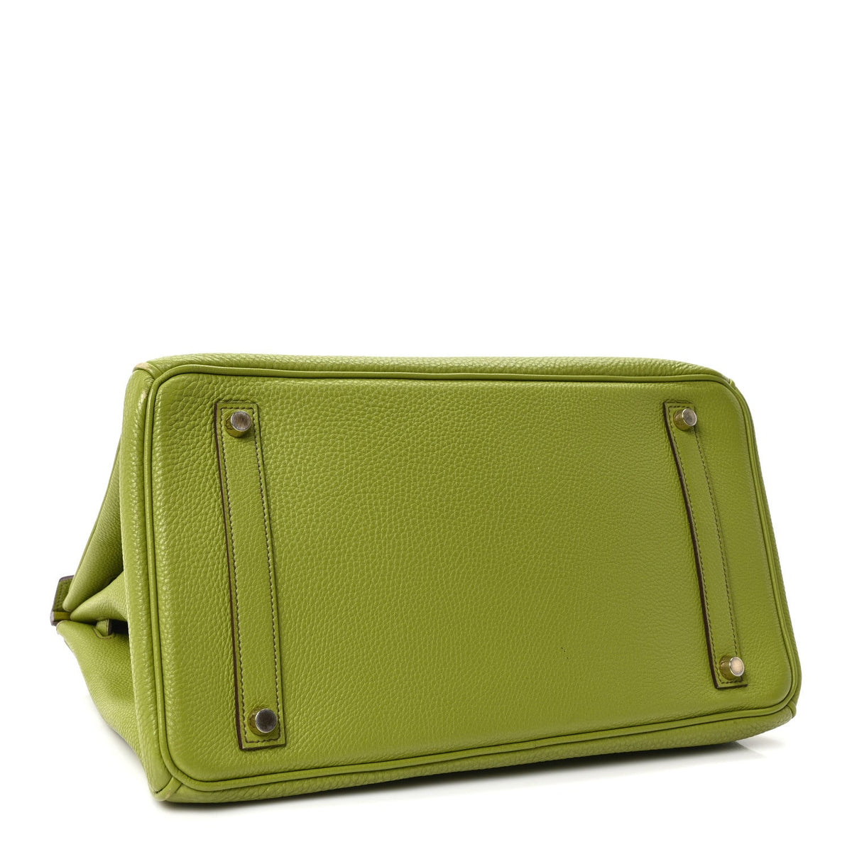 Togo Birkin 35 Vert Anis Handbag