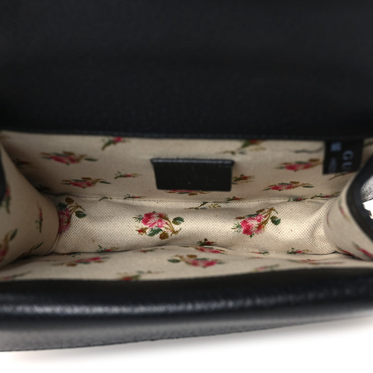 Mini Calfskin Shoulder Bag - Black