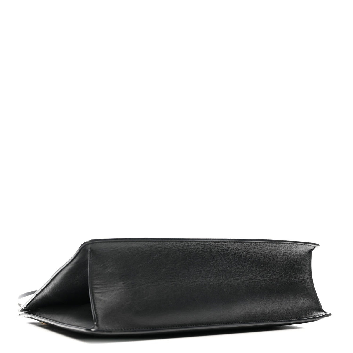 Medium Calfskin Shoulder Bag - Black