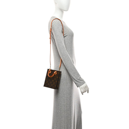 Monogram Petit Sac Plat Handbag